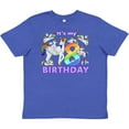 thumbnail image 3 of Inktastic It's My 8th Birthday Unicorn Youth T-Shirt, 3 of 5