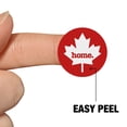 thumbnail image 4 of Canada Maple Leaf Home Country Solid Red Officially Licensed Planner Calendar Scrapbooking Crafting Stickers, 4 of 7