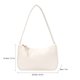 thumbnail image 4 of Bolso Retro Para Axilas, Bolso De Mano Con Lazo Para Mujer, Bolso De Hombro De Cuero Pu seitruly AP006966-01, 4 of 5