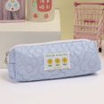 thumbnail image 1 of Multi-function School Pencil Cases Stationery Storage Bag Portable Large-capacity Pen Bag Pencil Case Pencil Bag Macaron Color 25 Blue, 1 of 6