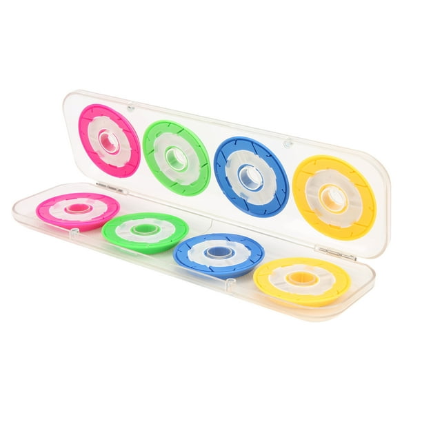 Ymiko Fishing Line Spool Box, Colorful Durable Fishing Hook Line Holder Silicone For Fly Fishing
