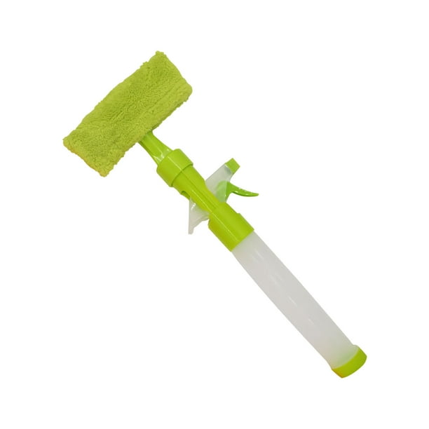 Limpia vidrios hogar spray wiper wiper glass cleaner, window wiper artifact, spray limpiador de ventanas, limpiavidrios para hogar, wiper spray para autos, foldable portable, metal frame,