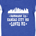 thumbnail image 4 of Inktastic Kansas City Missouri Loves Me Skyline Boys or Girls Baby Bodysuit, 4 of 5