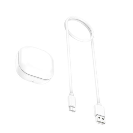 Wireless Charging Box for Galaxy Buds2 Convenient Carry ABS+Metal Material Earphones Charger Case