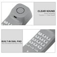 thumbnail image 1 of Wall Phones, Wall Telephone, Hanging Telephone, Mute Function Noise Cancelling Built-in Dial Pad For House For Home, 1 of 8