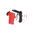 thumbnail image 3 of Pistola De Chorro De Arena Neumática De Mano, negro/rojo, 3 of 3