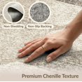 thumbnail image 5 of ODIKA 5'x7' Washable Area Rug Easy Care, Non-Shedding, Pet Friendly, Beige Faded Solid Tonal Geometric Farmhouse Neutral Abstract for Small Living Room, Bedroom, 5 of 6