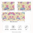 thumbnail image 2 of Yayeee Pillowcase Standard Size Set of 2 Satin Wrinkle Resistant Pillow Case, Neon Skates, 2 of 8