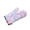 Cherry, variant on Oven Mitts One Set of 2 Pcs with Transparent Clear Silicone Shell and Cotton Lining, Heat Resistant to 500 F Kitchen Oven Gloves Pot Holder for Cooking, Barbecue Cooking Baking, BBQ