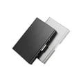 thumbnail image 1 of Tarjetero Para Tarjetas De Crédito Metal Inoxidable 2 Piezas Negro y Silver Belug  Tarjetero, 1 of 4