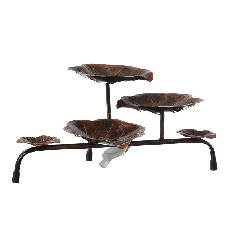 Beckett Cascading Lily Pads, Water Spitter For Ponds, Fountains