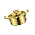 thumbnail image 3 of Olla para cocinar caliente de acero inoxidable Strade Fareast Limited olla para shabu shabu Oro, 3 of 8