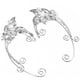 thumbnail image 1 of FUTUREORYY 1Par Accesorios De Oreja En Cobre Plateado Floral Vintage Perfectos Para Eventos, 1 of 8