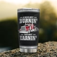 thumbnail image 5 of Truck Driver Gifts Trucker Tumbler 20oz Stainless Steel Insulated Tumblers Coffee Travel Mug with Lid Truckers Gifts For Men Trucker Dad Gift For Birthday Fathers Day Christmas, 5 of 7