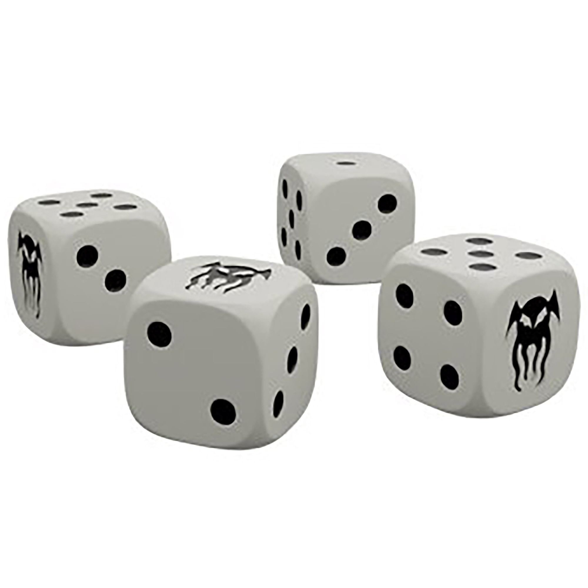 Cohors Cthulhu: Tactics - Dice Pack - 38 Piece d6 RPG Die Set, Multicolor, Magic-Threat-Fear-Combat, Cthulhu Head Symbol, Dice Bag, Game Accessory