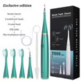 thumbnail image 3 of Electric toothbrush with plaque remover, white, 3 of 4