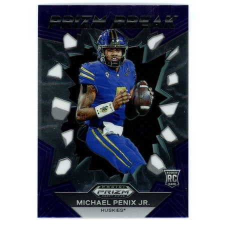 NFL 2024 Panini Prizm Draft Picks Prizm Break Michael Penix Jr. PB-MPJ (Rookie)
