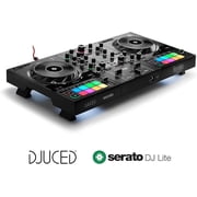Hercules DJControl Inpulse 500: 2-deck USB DJ controller for Serato DJ and DJUCED (included)