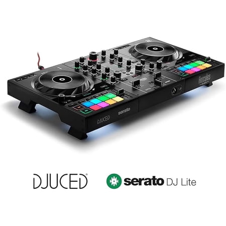 Hercules DJControl Inpulse 500: 2-deck USB DJ controller for Serato DJ and DJUCED (included)