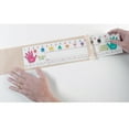 thumbnail image 2 of Ashley Productions Clear View Self-Adhesive Large Name Plate Pocket 4.75" x 19", Pack of 25, 2 of 4