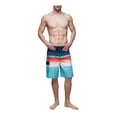 thumbnail image 4 of Rokka&Rolla Men's 9" NO Mesh Liner Board Shorts Elastic Waist Quick Dry Swim Trunks, up to Size 2XL, 4 of 10