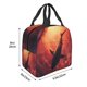 thumbnail image 3 of Easygdp Shark Underwater Vortex Bolsa Térmica Premium - Tela Oxford Impermeable, Gran Capacidad, Bolsillo Frontal, Unisex para Trabajo, Escuela, Actividades al Aire Libre y Picnics, 3 of 8