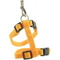 thumbnail image 2 of LAICAIW Cat Harness and Leash Adjustable Nylon Halter Harness Kitten Nylon Strap Belt Safety Rope Leads (Orange), 2 of 7