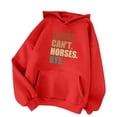 thumbnail image 1 of Sudadera Larga con Cremallera Gibobby Mujer Rojo XL, 1 of 3