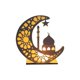 thumbnail image 1 of Wooden Crafts Ornament Lamp Middle East Festival Eid Decorative Lamp Moon LED Decorative Lamps, K, 1 of 5