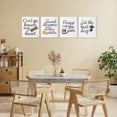 thumbnail image 2 of Stupell Industries Fun Music Lyric Puns 4 Piece Canvas Wall Art Set, design by Susan Ball, 2 of 7