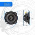 thumbnail image 4 of Hogtunes 352-XLR de alto rendimiento de la serie XL de 5.25 pulgadas (2 unidades), compatible con mo, 4 of 6