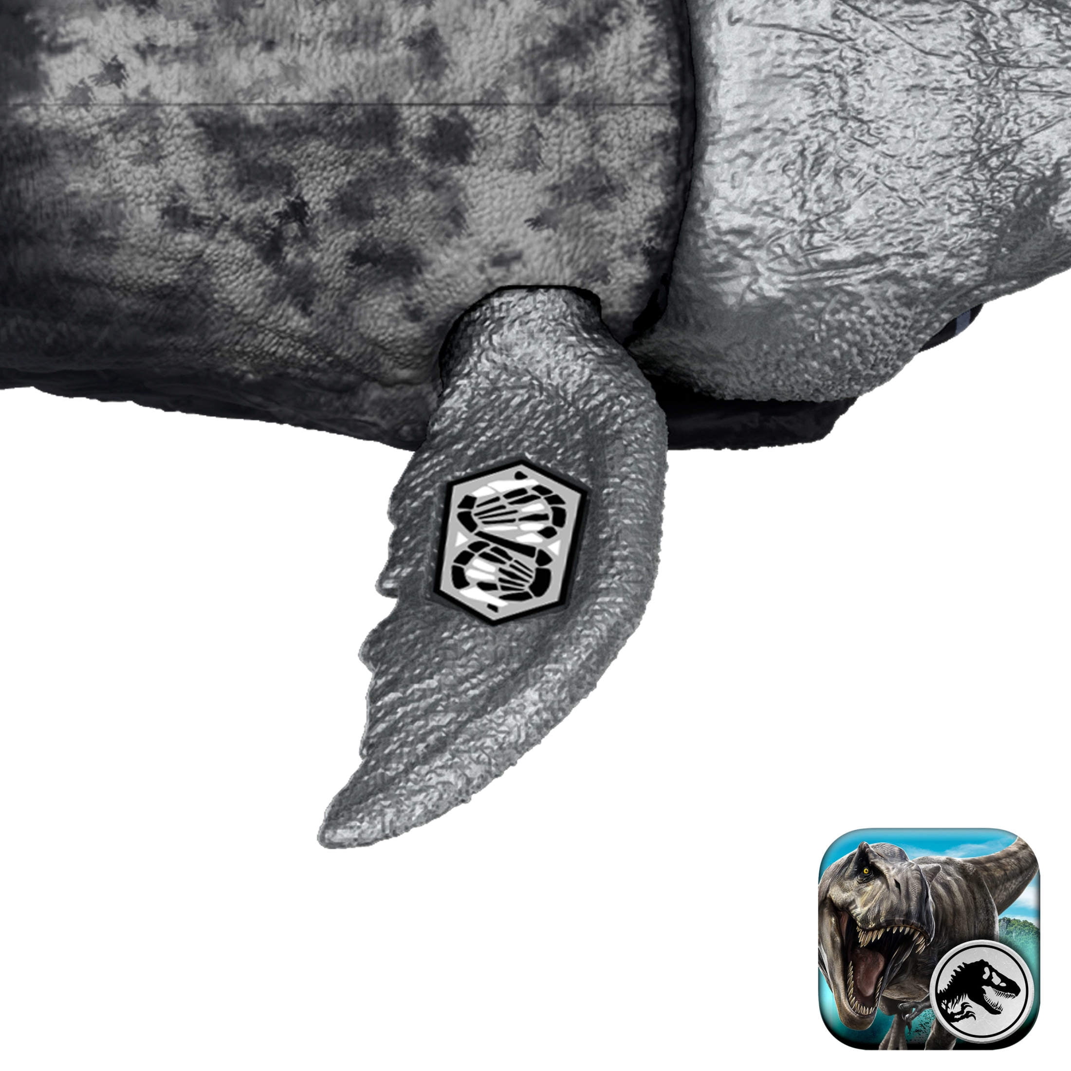 Jurassic World Strike Attack Dunkleosteus Dinosaur Figure, Chomp Action, Posable & Digital Play