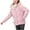 Pink, variant on AOOCHASLIY Women Winter Coat Woman Fashion Long Sleeves Comfortable Loose Tops Hooded Long Coat Blouse