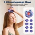 thumbnail image 3 of COMFIER Cordless Scalp Massager with 8 Silicone Claws, 3 Massage Modes, Waterproof & Rechargeable, 3 of 10