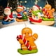 thumbnail image 3 of Linda de Navidad Decoración Sala de Dormitorio en hogar de cera Oficina decorativa de té Regalos Candy Gingerbread Hombre Soledad Vela de Navidad, 3 of 10