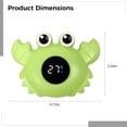 thumbnail image 4 of Digital Bath Thermometer with Crab Shape, Waterproof Floating Toy, with LCD Display, Fast and Temperature Detection, 4 of 6