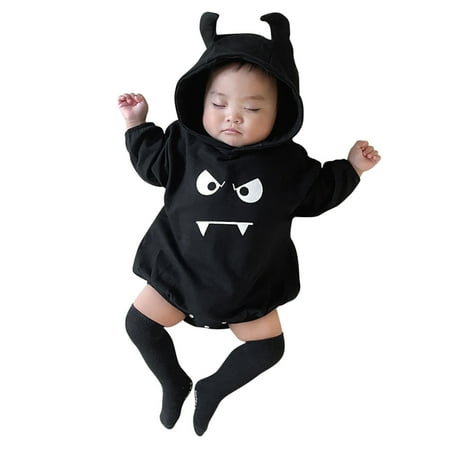 

My First Outfit Baby Boy Girl Clothes Bat Clothes Hoodie Romper Playsuit Bodysuits Newborn Baby Halloween Romper Toddler Romper 2t Sweatshirt Onesies Baby Girl