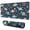 Dark Blue Girl, variant on Long Mouse Pads for Desk,Dark Blue Space Dinosaur Pattern Desk Mats on Top Of Desks, Desk Mouse Pad Extra Large with 3mm Non-Slip Base and Stitched Edge for Gaming,Office,Work,Home 31.5"x11.8"