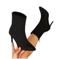 thumbnail image 4 of Lepsheexh Women's Ankle Boots Womens Fashion Pointed Toe Design Thin High Heel Elegant Slim Fitting Short Ankle Boots For Daily Styling, 4 of 9