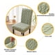thumbnail image 5 of Fiudx Funda de Silla Extraíble, Tela Elástica y Lavable, Diseño Antideslizante, para Uso En Casa, Cocina y Oficina, Fácil Instalación, Estilo Moderno y Elegante, Tamaño 45-60 X 38-50 X 4-10 Cm., 5 of 6