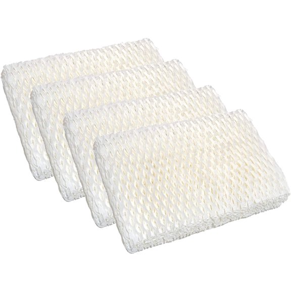 HQRP 4-pack Humidifier Wick Filter for Graco 2H01 Replacement fits Graco 2H00 / TrueAir 05510 Cool Mist 1.5 gallon Humidifiers