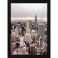 thumbnail image 2 of Par Soderman Petite Black Modern Wood Framed Wall Art Titled - Foggy Day In Manhattan, 2 of 6