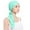 Green, variant on Women Turban Wrap Scarf Beading Hat Head Tail Hair Baseball Cap Style Head Wrap Navy,One Size