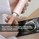 thumbnail image 5 of Portable Handheld Fan with 3 Foldable Blade, Rechargeable USB Small Pocket Fan 2 Speeds for Indoors Outdoors Travel, 5 of 5