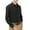 Black, variant on IROINNID Long Sleeve Shirts for Men Leisure Turndown Solid Business Pocket Buttons Shirt,Black