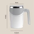 thumbnail image 3 of Tasse à Café Automatique Mélange 304 Acier Inoxydable Gris USB, 3 of 9