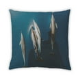 thumbnail image 2 of Ahgly Company Animals Dolphin Outdoor Throw Pillow, 18 inch by 18 inch, 2 of 6