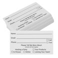 thumbnail image 4 of 100pcs Raffle Ticket Cards Blank Voting Cards Voting Raffle Cards Blank Voting Tickets, 4 of 9