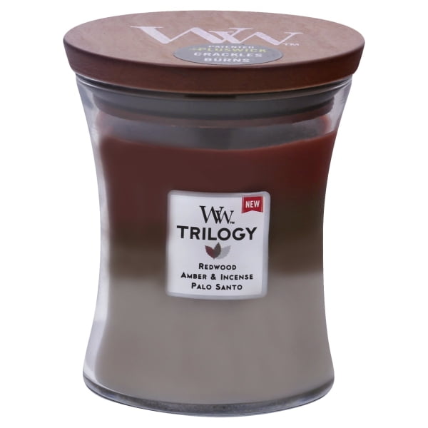 FOREST RETREAT WoodWick Trilogy 10 oz Scented Jar Candles 3 in One
