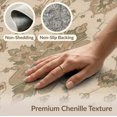 thumbnail image 5 of ODIKA 5'x7' Washable Area Rug Easy Care, Non-Shedding, Pet Friendly, Beige and Sage Floral Medallion Elegant Botanical Motif with Intricate Borders for Small Living Room, Bedroom, 5 of 6
